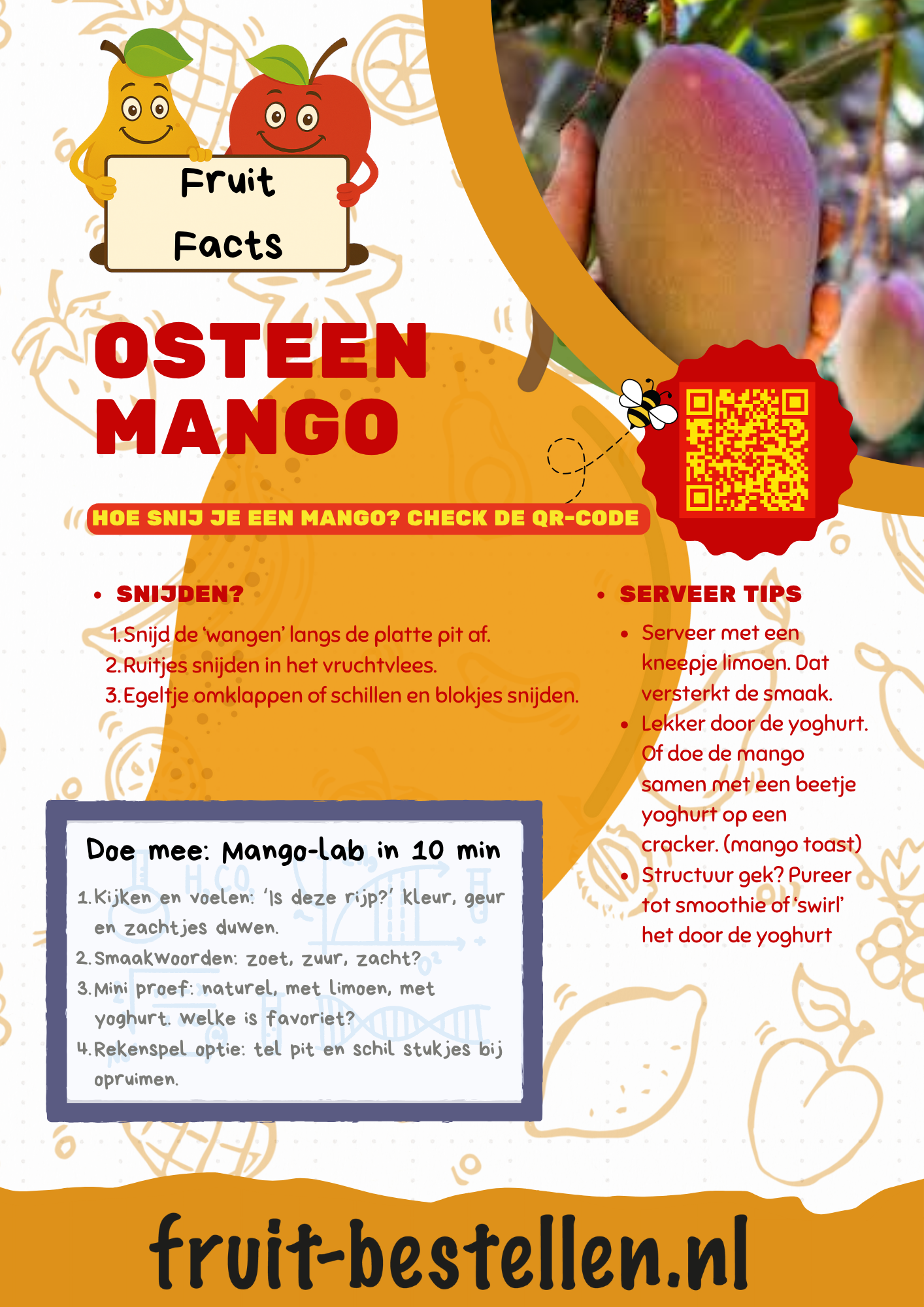 Hoe snij je een mango